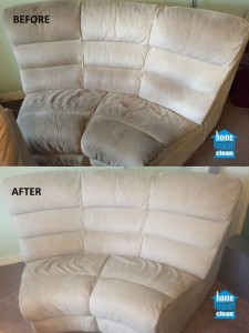 Upholstery steam cleaning by Home Maid Clean upholstery stains