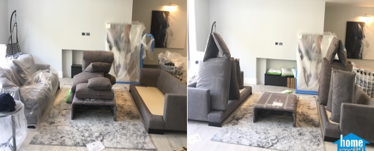 Removing bad sofa smells and dust in Warwick Avenue, London W9