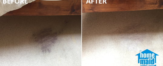 Beetroot carpet stain removal in Canary Wharf, London E14