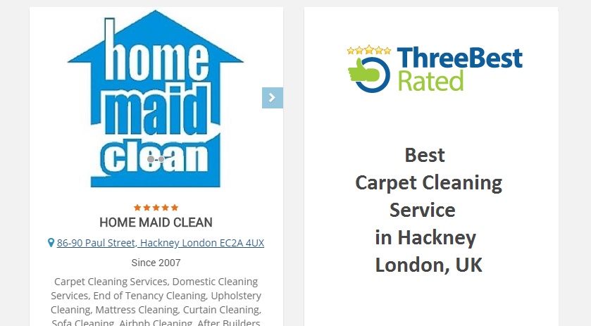 Home maid clean top 3 best rated carpet cleaning commpanies